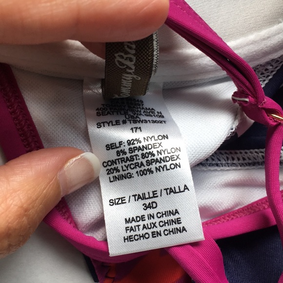 NWT Tommy Bahama Bikini Top/Bottom - Picture 6 of 6